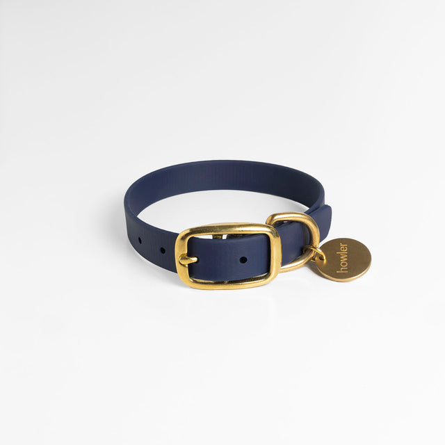 Waterproof Dog Collar - Navy