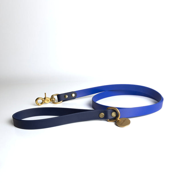 Waterproof Dog Leash - Navy & Royal Blue